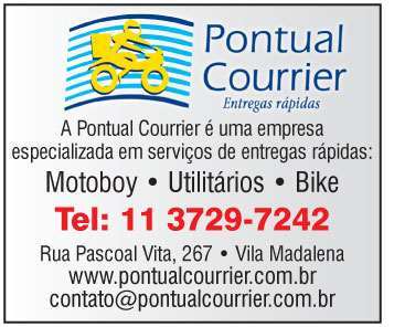 "PONTUAL COURRIER ENTREGAS RAPIDAS"